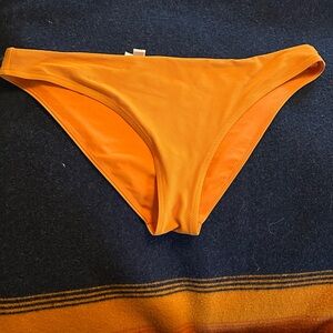 BOTTOMS only Athleta Orange Swim bikini bottoms